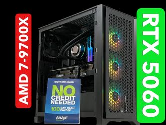 🦊 FOX 88 🦊 FINANCE AVAILABLE 🦊 FOX CUSTOM GAMING PC | RIG | DESKTOP | AMD RYZEN 7–9700X | NVIDIA RTX 5060 | 32 GB DDR5 RAM | 1 TB SSD.