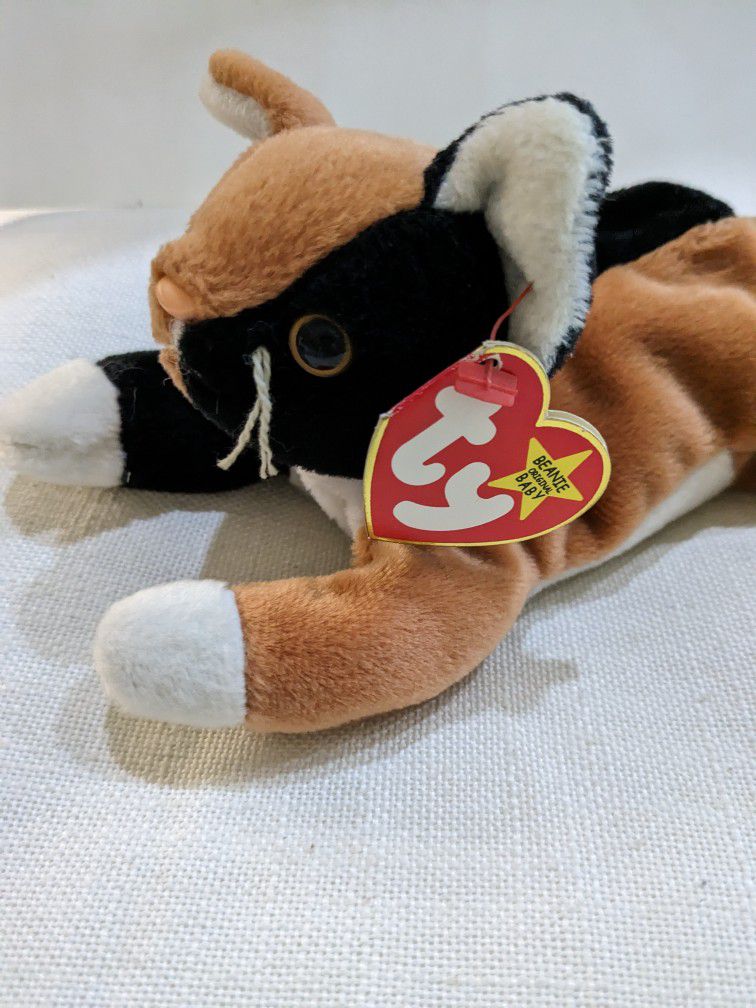 Ty Beanie Baby Chip The Cat 