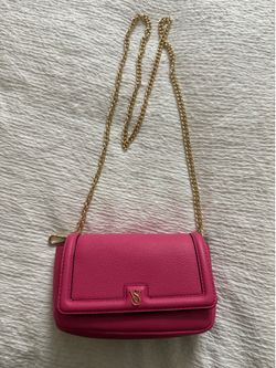 Pink Victoria Secret-gold chain purse