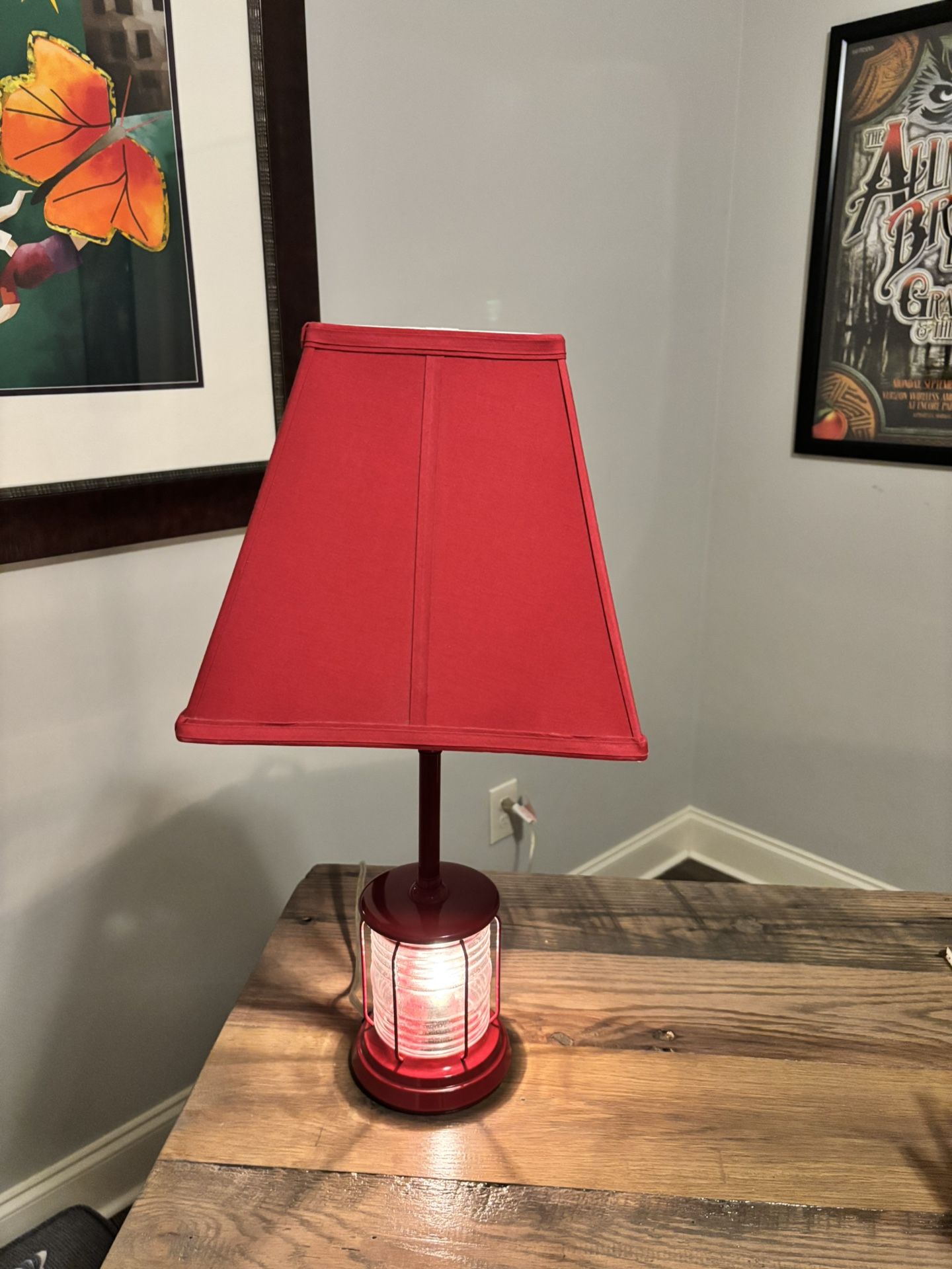 Pottery Barn Kids Table Lamp with built in night light