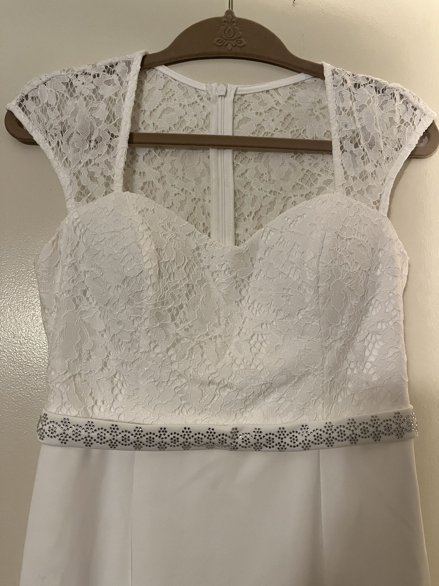 Shein Dress, White, Size 4