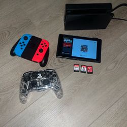 Nintendo Switch +games 