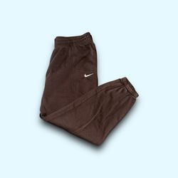 Nike sportswear club fleece tapered sweatpants mocha Brown men’s XL 