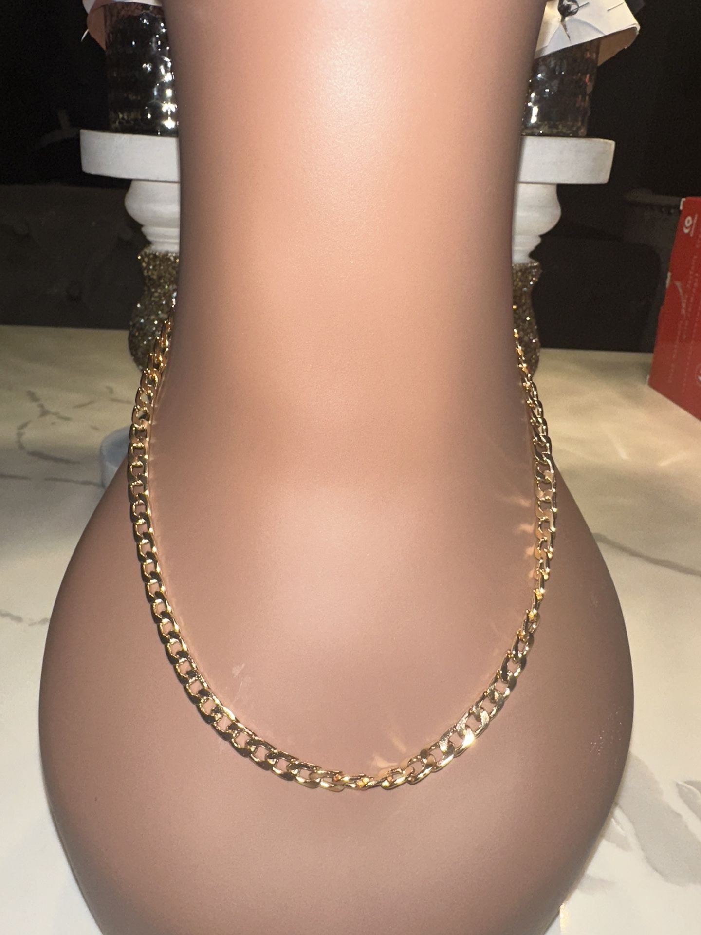 Cuben Link Gold Filled 