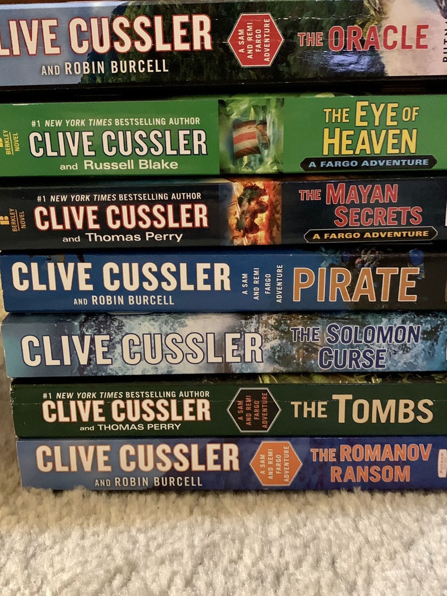 Clive Cussler Fargo Series