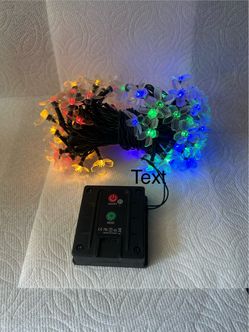 20 feet solar decoration lights (Colton,Ca