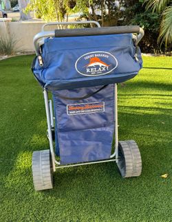 Tommy Bahama Wonder Wheeler Beach Cart  - Blue