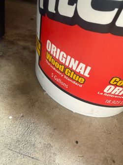 5 gallon wood glue