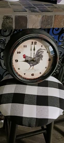 Vintage Rooster Clock