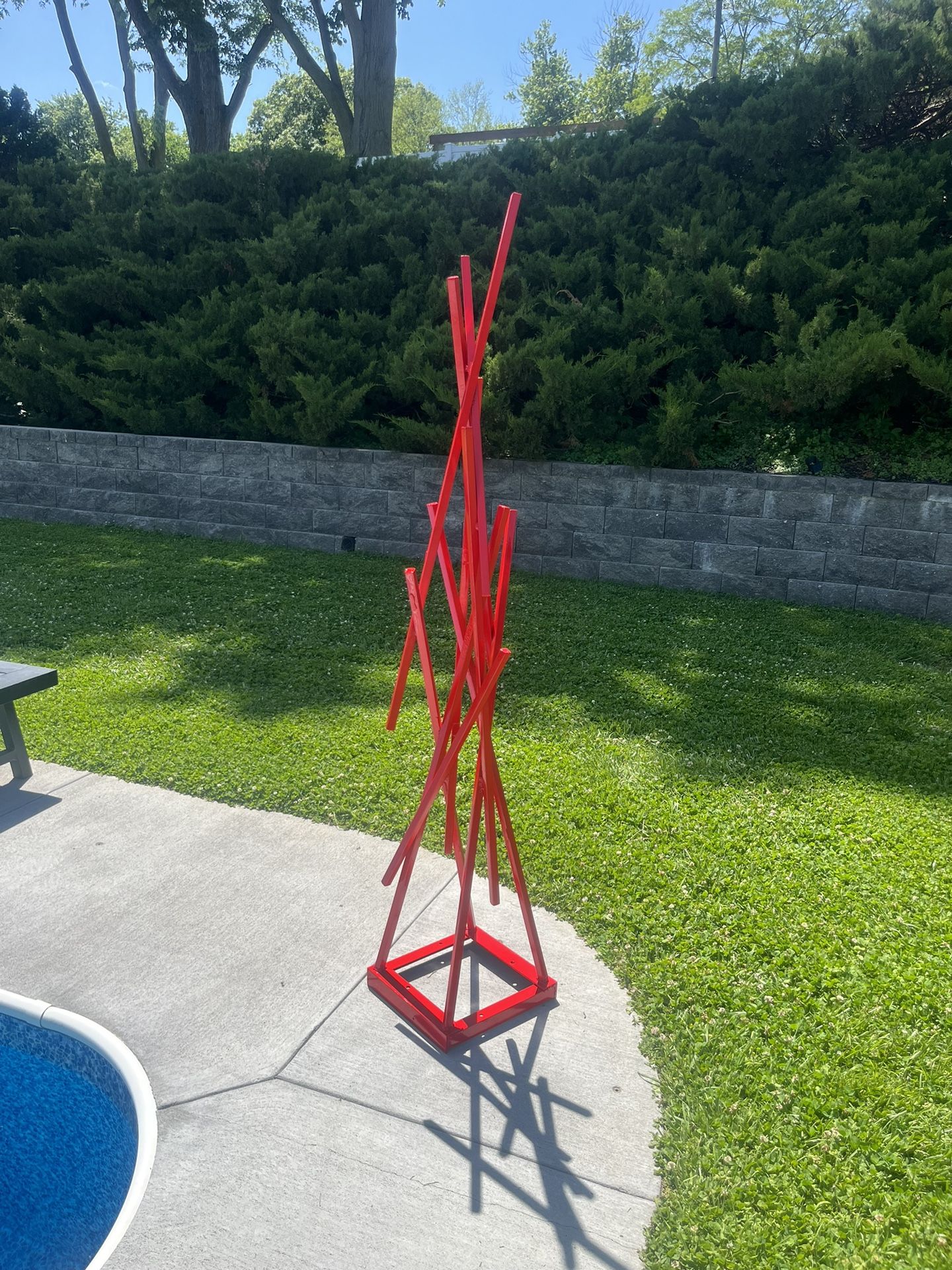 Tower Steel Sculpture
