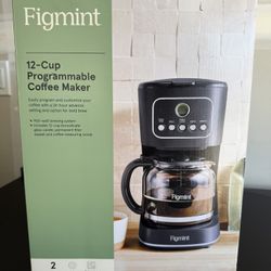 Figment Programmable Coffee Maker 12-Cup Capacity
