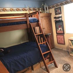 Pottery Barn Bunk bed frame.  