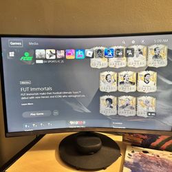 Samsung - 27" S39C series 1000R Curved FHD FreeSync Monitor (DisplayPort, HDMI) - Black