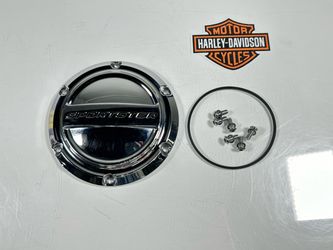 04-06 Harley-Davidson Sportster 883/1200 OEM Chrome Clutch Derby Cover w/ Bolts & Gasket.OBO