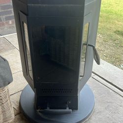 Outdoor Wood Pellet Fire