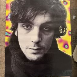 Syd Barrett of  Pink Floyd Rare Poster Photo  by Barry Plummer U.K.  24 x 34