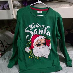 Believe in Santa Christmas Sweatshirt