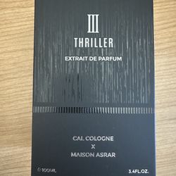Cal Cologne X Maison Asrar Thriller Cologne