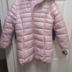 Pink Holographic Outdoor Jacket