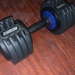 55Lb Adjustable Dumbbells (x2)