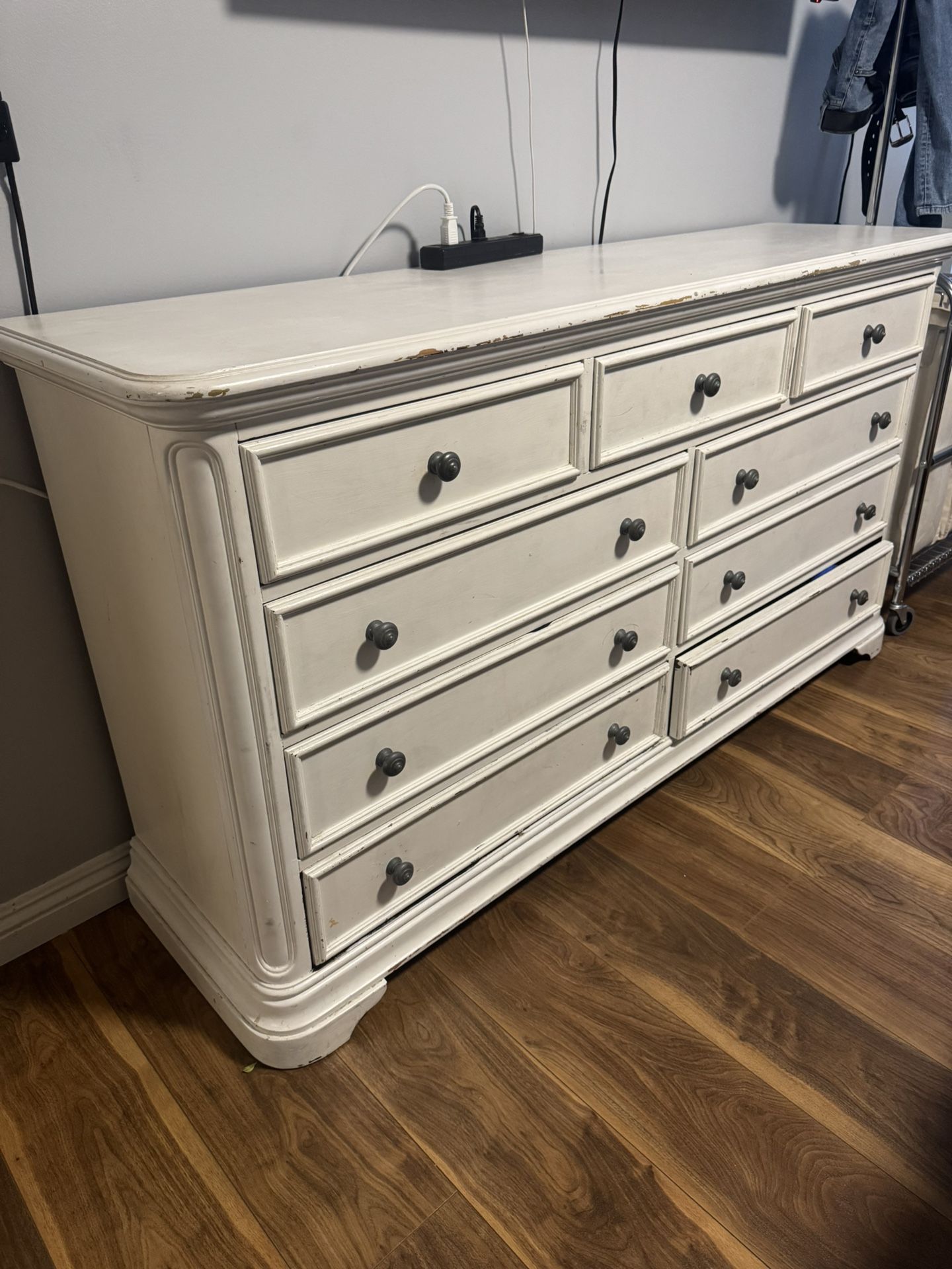 Large White Dresser