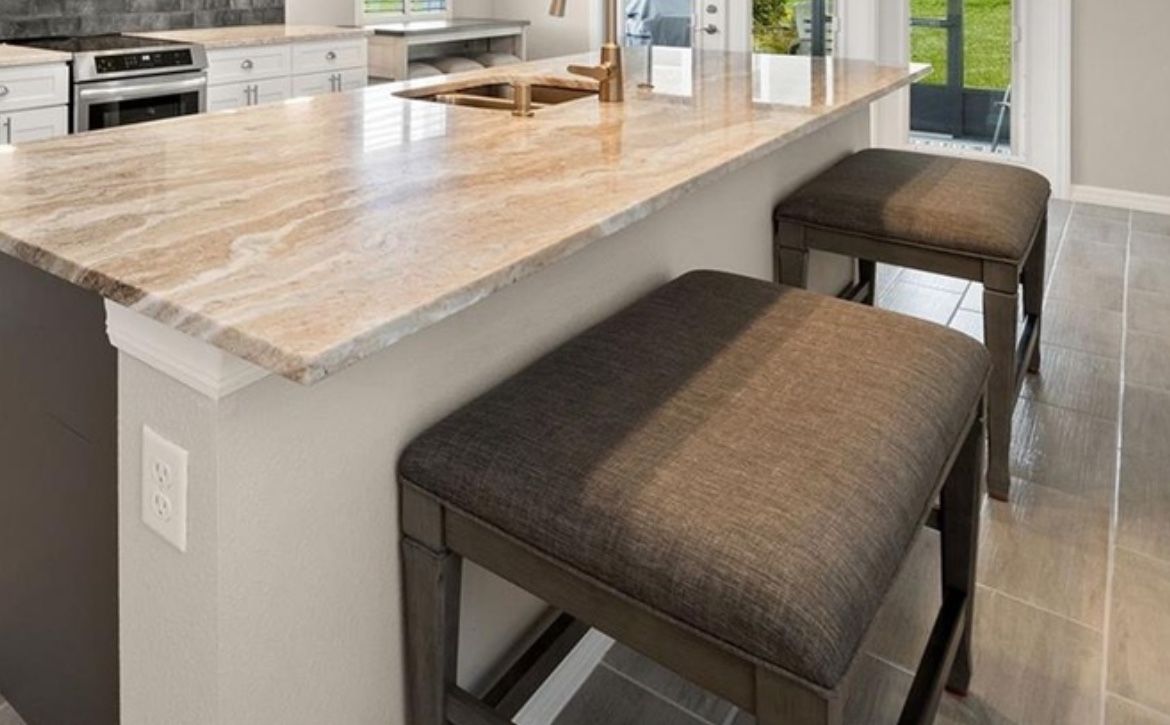Set of 2 Counter height Bar Stools
