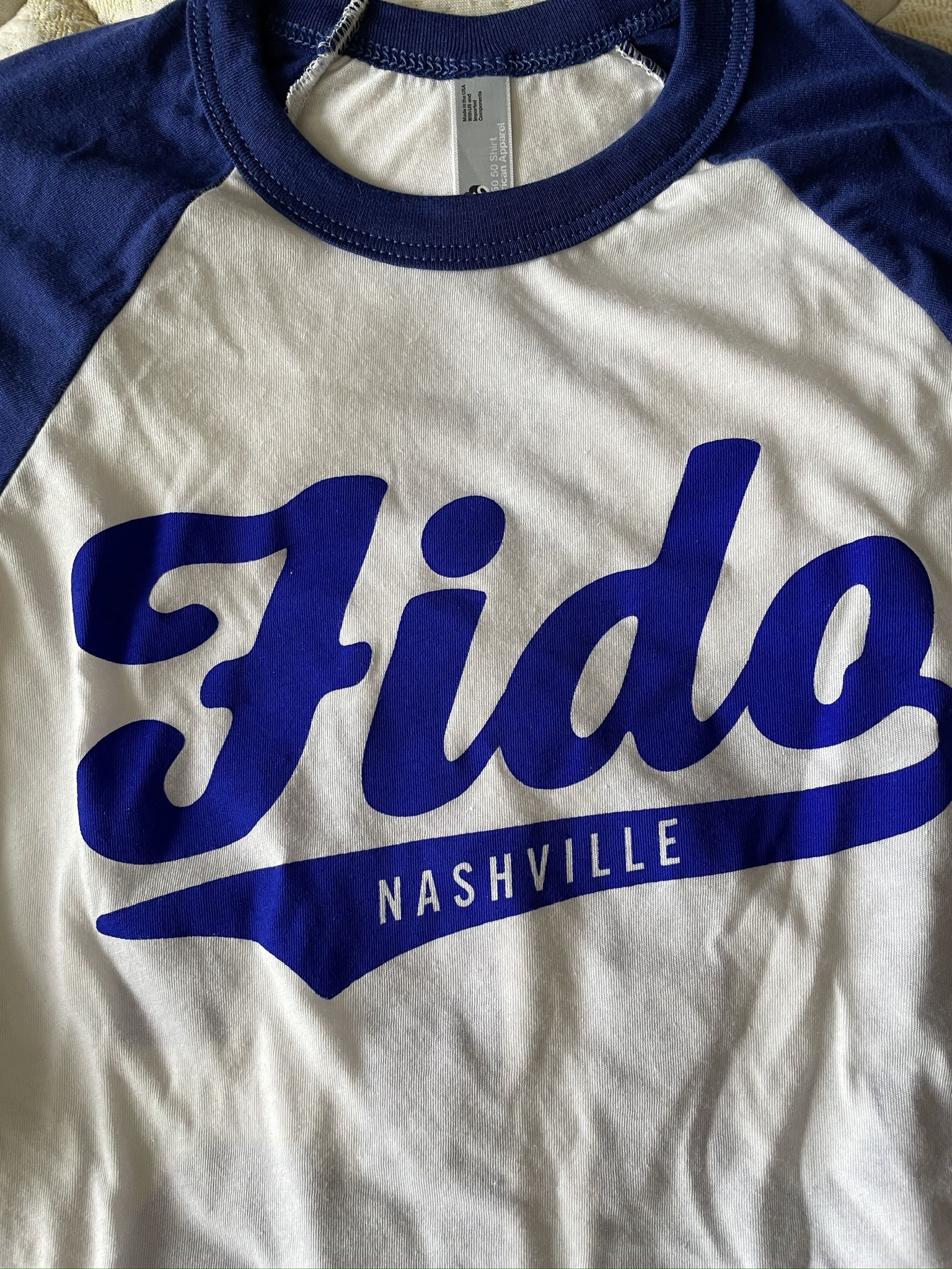 FIDO (Taylor Swift Fav Restaurant) ¾ Sleeve Shirt!