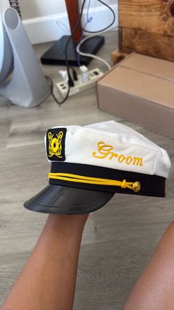Groom captain cap $5