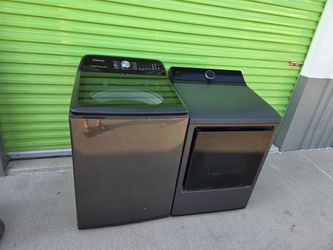 Washer and dryer electric