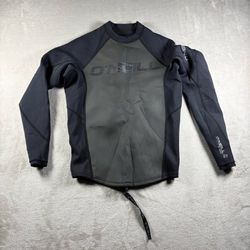 O'Neill Hammer Men’s L Black 2/1mm Long Sleeve Wetsuit Jacket Surfing