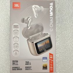 JBL Tour Pro 3 True Wireless Noise Cancelling Earbuds