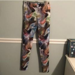 Multicolored Leggings Size L 