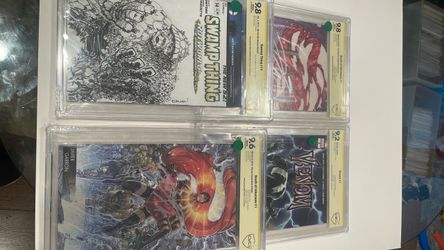 Lot of 4 CBCS Graded Comic Books