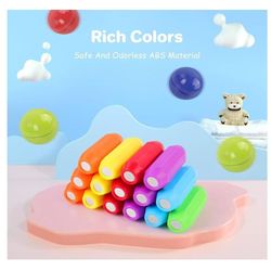Magnetic Sticks and Balls, Magnetic Building Sticks Blocks for Kids, Magnetic Building Blocks for Ki