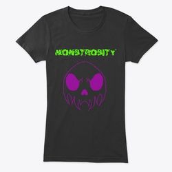 Monstrosity skull green & purple