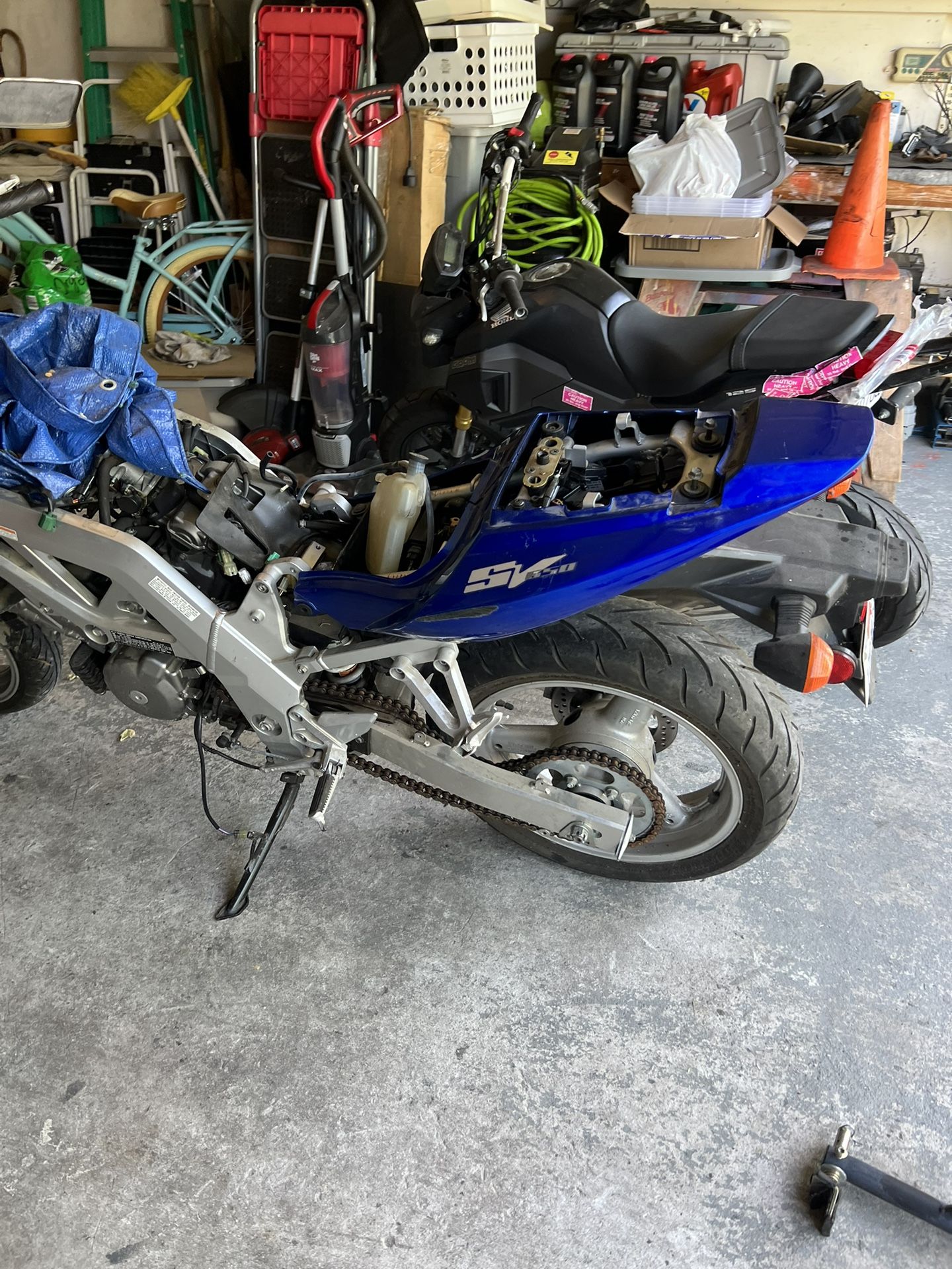 2004 suzuki sv650 part out! engine has 4k miles only