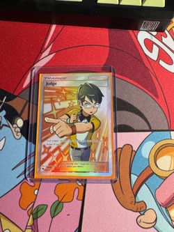 Judge Full Art Trainer Pokemon card 209/214