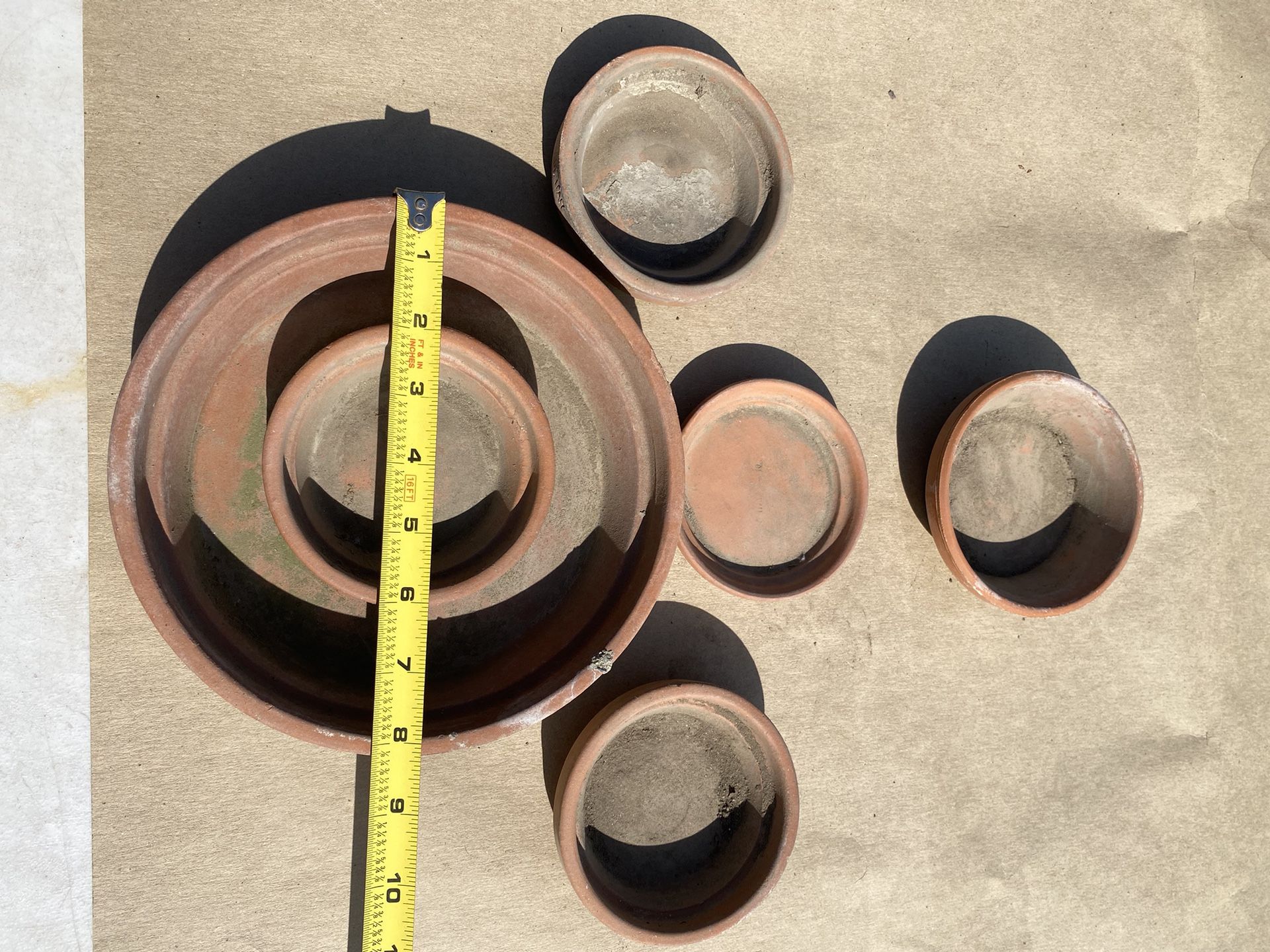 Flower Pot Saucers.
