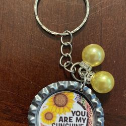 You Are My Sunshine Keychain