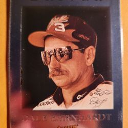 NM 1995 Action Packed Nascar HOF Dale Earnhardt Sr. Silver Speed Foil Card #62