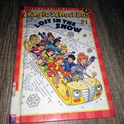 Magic School Bus Lost In The Snow Book