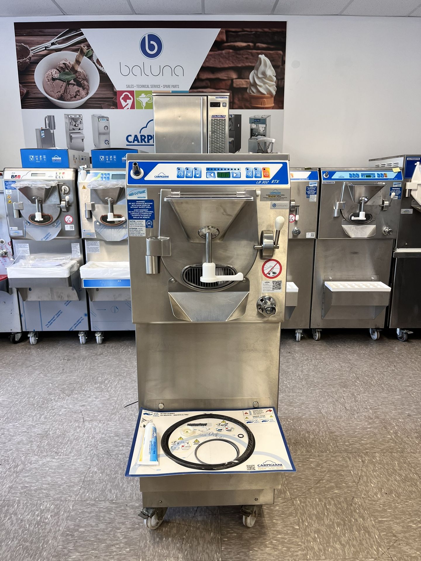 Carpigiani LB 302 RTX G Batch Frezzer for GELATO