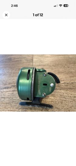 VINTAGE JOHNSON CENTURY MODEL 100 FISHING REEL MADE IN IN USA DOUBLE HANDLE