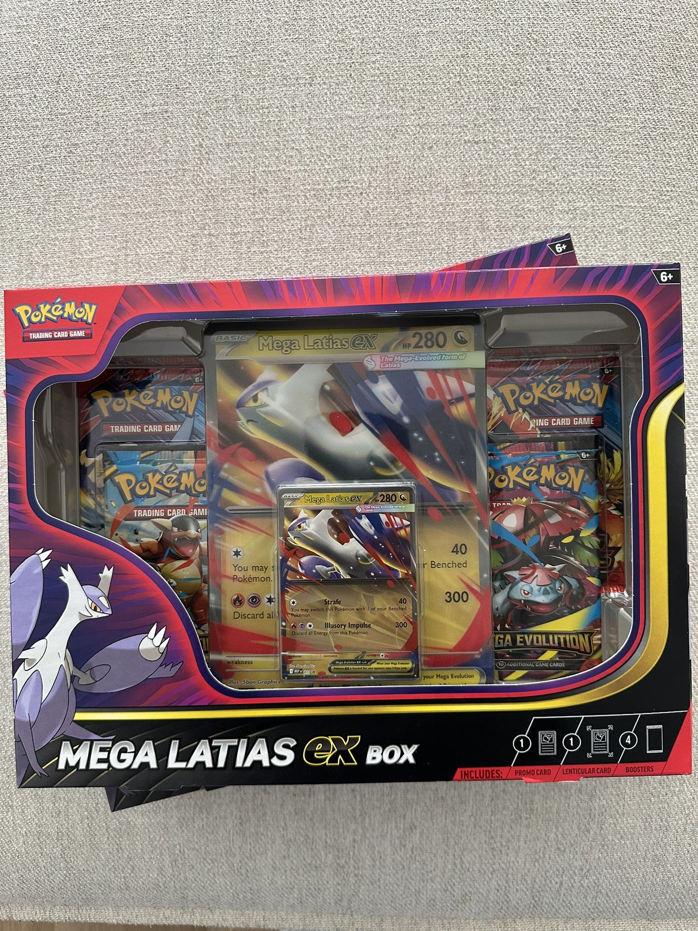 Pokemon Mega Latias Ex Box
