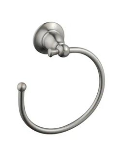 Towel Ring Satin Nickle New