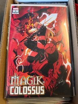 Magik Colossus godtail trade dress variant marvel comic book
