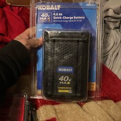 Kobalt Quick Charge Battery
