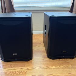 Brand New 18 Inch Subwoofers (2) with covers