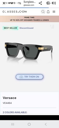 Versace sun glasses