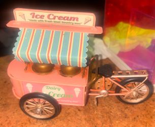 Antique”, ICE CREAM CART”!